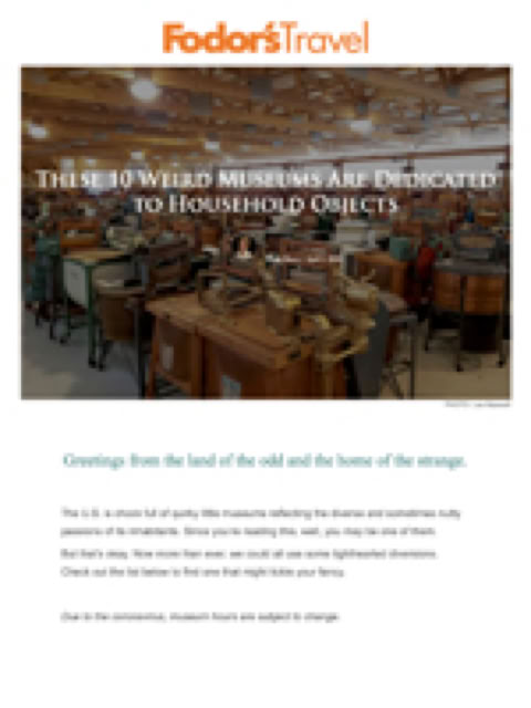 Weird museums U.S.