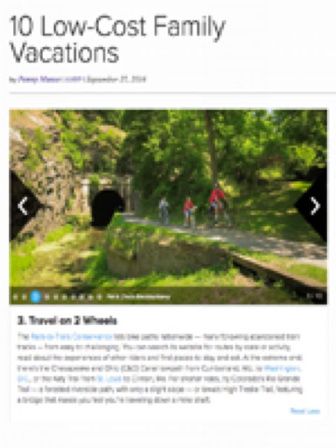 10 Low-Cost Family Vacations